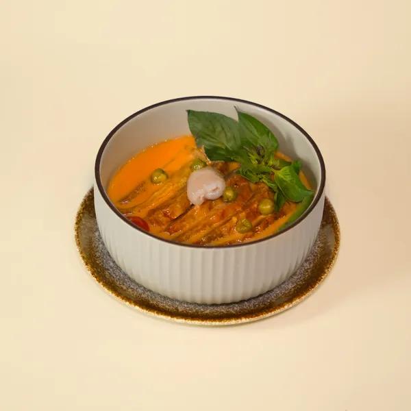 Roasted Duck Red Curry with Lychee